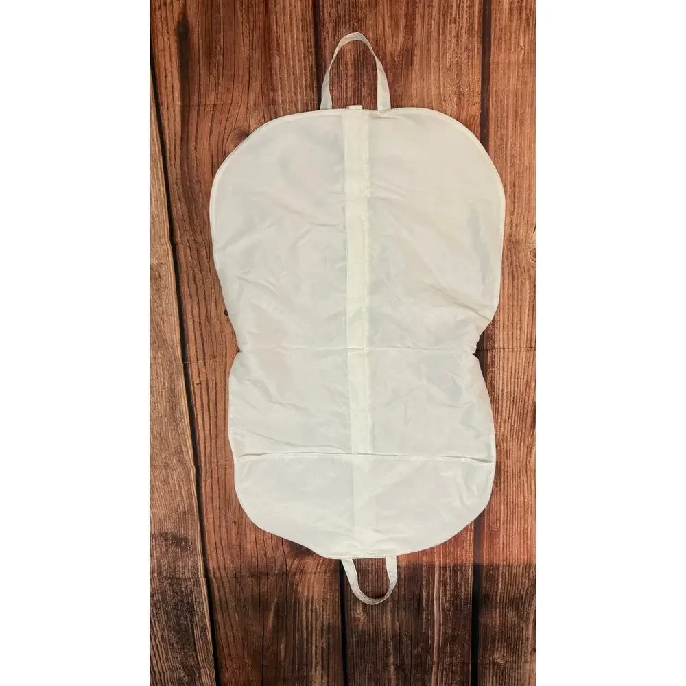 Versace Garment Bag Suit Cover White Unisex One Size Dressy Designer